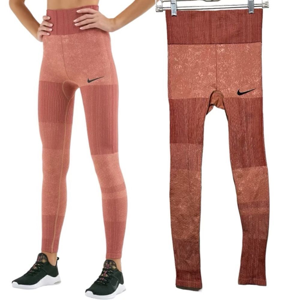 Nike City Ready Energy Knit Workout Leggings Women’s Small Nylon Blend‎